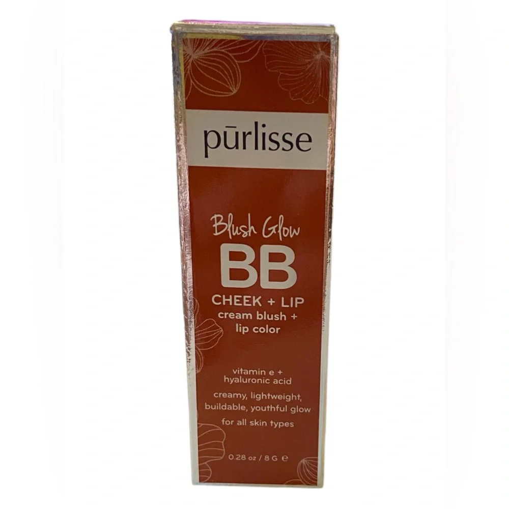 💎 PURLISSE BLUSH GLOW BB CHEEK + LIP in Shade Desert Sunset Full-Size